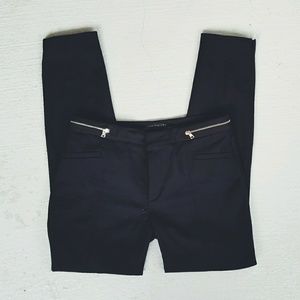 ZARA Black Skinny Cigarette Dress Pants